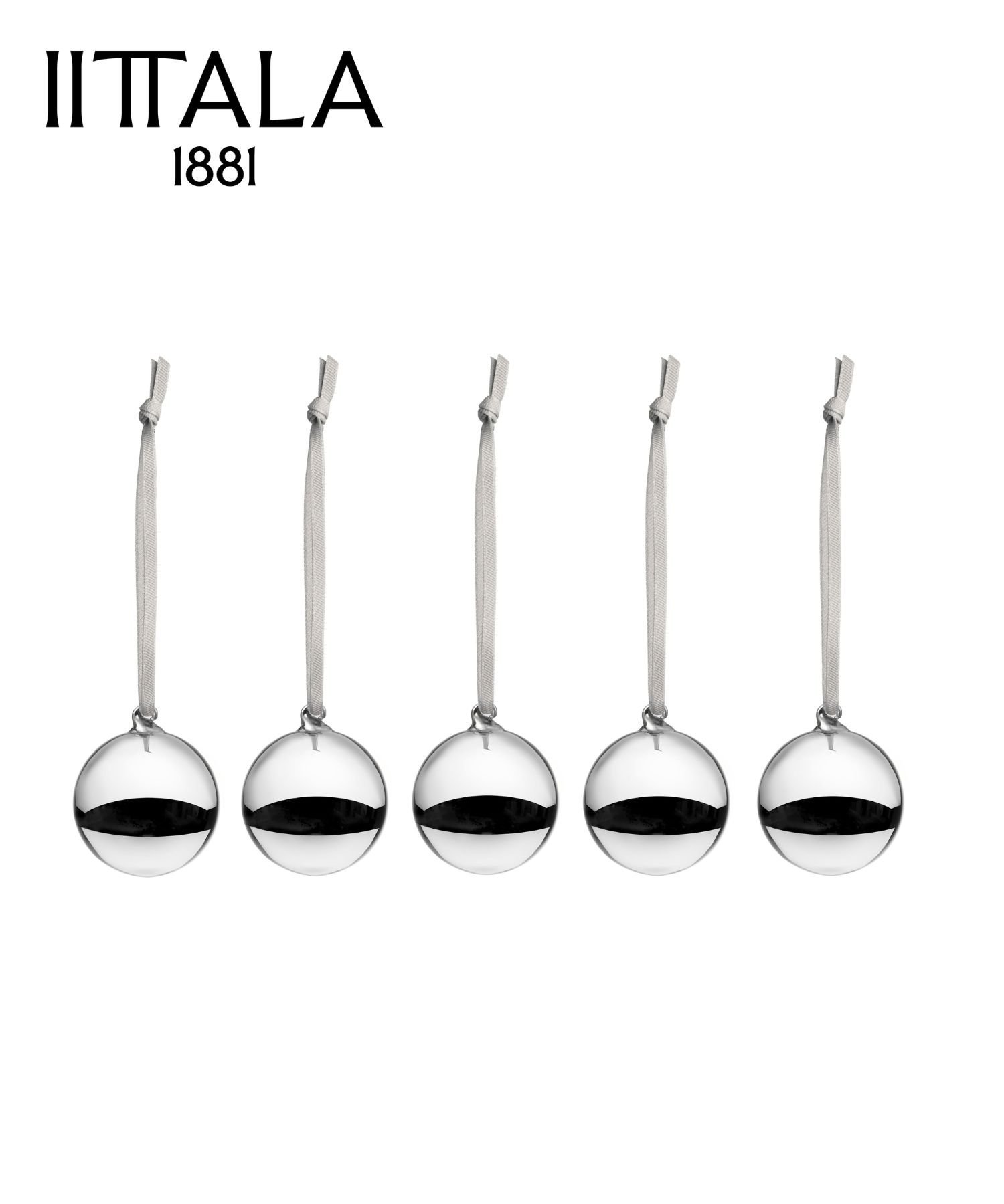 iittala [公式] イッタラ オーナメントボール 5個セット ミラー イッタラ インテリア・生 ...