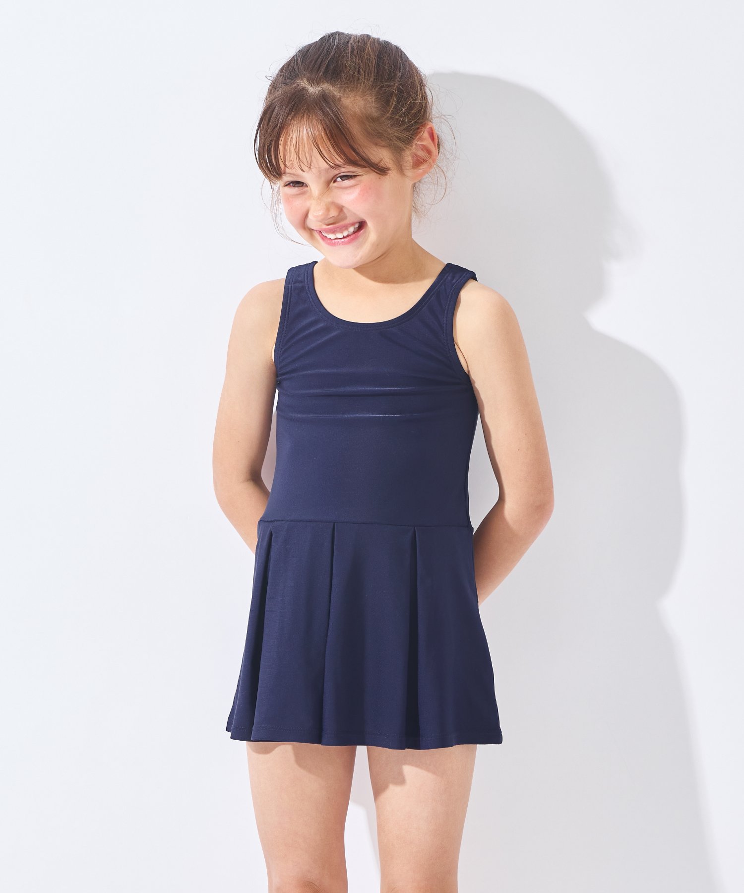 【SALE／20%OFF】ever closet スクール水着 セパレート 水着 uvカット 学校 女の子...