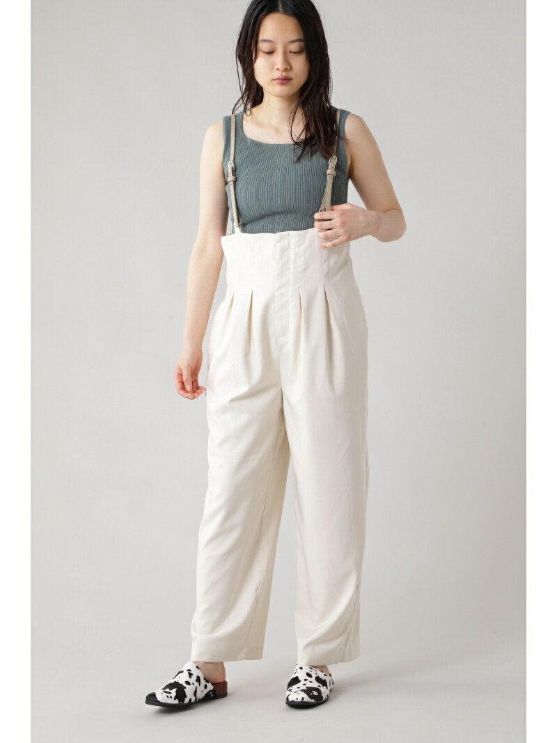 【SALE／70%OFF】ROSE BUD サス付パンツ ローズバッド オールインワン・オーバーオール オールインワン・つなぎ ホワイト ブラック【送料無料】のサムネイル