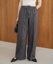 【SALE/10%OFF】Bab 【低身長向けサイズあり】ダブルウエストパンツ バブ / ブージュルード パンツ その他のパンツ ベージュ【送料無料】