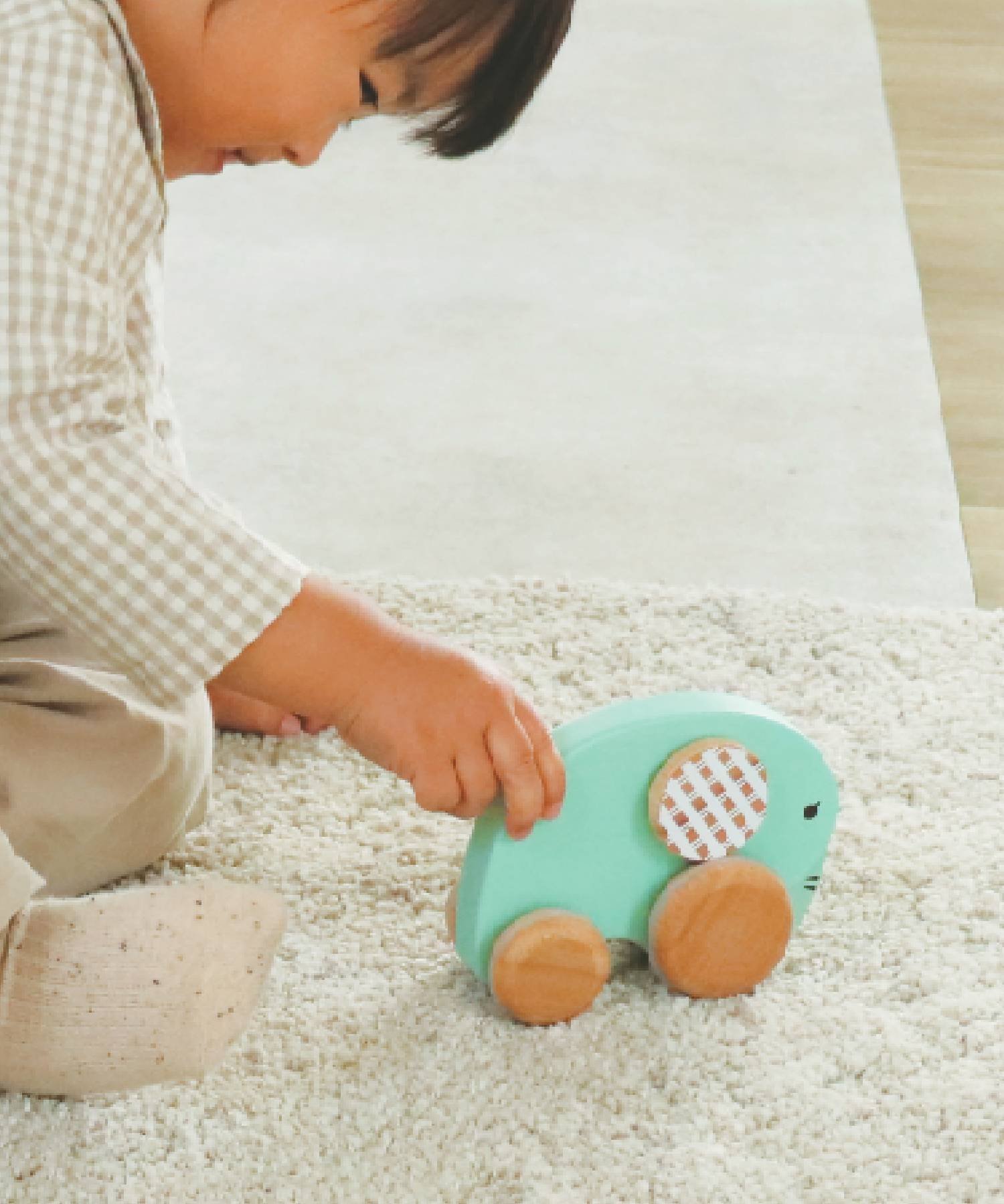 【SALE／10%OFF】BIRTHDAY BAR くるくるプッシュトイ おっとりEllie-エリー- バースデイバー マタニティウェア・ベビー用品 その他のベビーグッズ グリーン