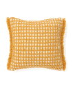 Francfranc ワッフルフリンジ クッションカバー 45*45 イエロー(084) フランフラン インテリア・生活雑貨 クッション・クッションカバー イエ...