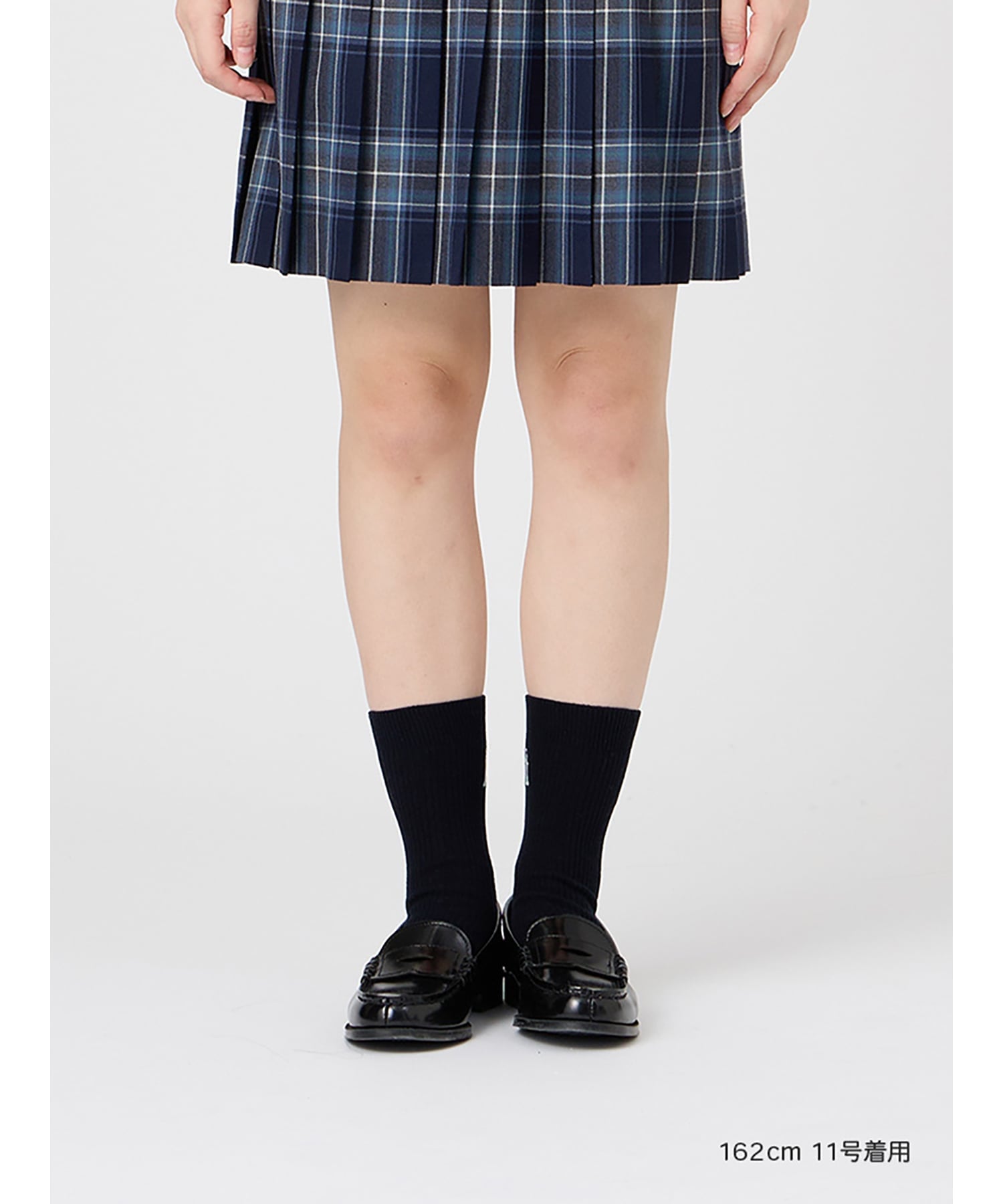 EASTBOY School ソックス 両面刺繍 20cm ミント女神 スクール 通学 靴下 中学生 高校生 イーストボーイ 靴下・レッグウェア 靴下 ホワイト ネイビー