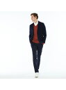 【SALE/30%OFF】LACOSTE コットンミラノリブテーラードジャケット ラコステ コート/ジャケット テーラードジャケット ネイビー【送料無料】