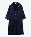 SLEEPY SLEEPY SLEEPY SLEEPY/(W)Pシルク7分袖ワンピース(筒) ヒップショップ インナー・ルームウェア その他のインナー・ルームウェア グレー ピンク【送料無料】