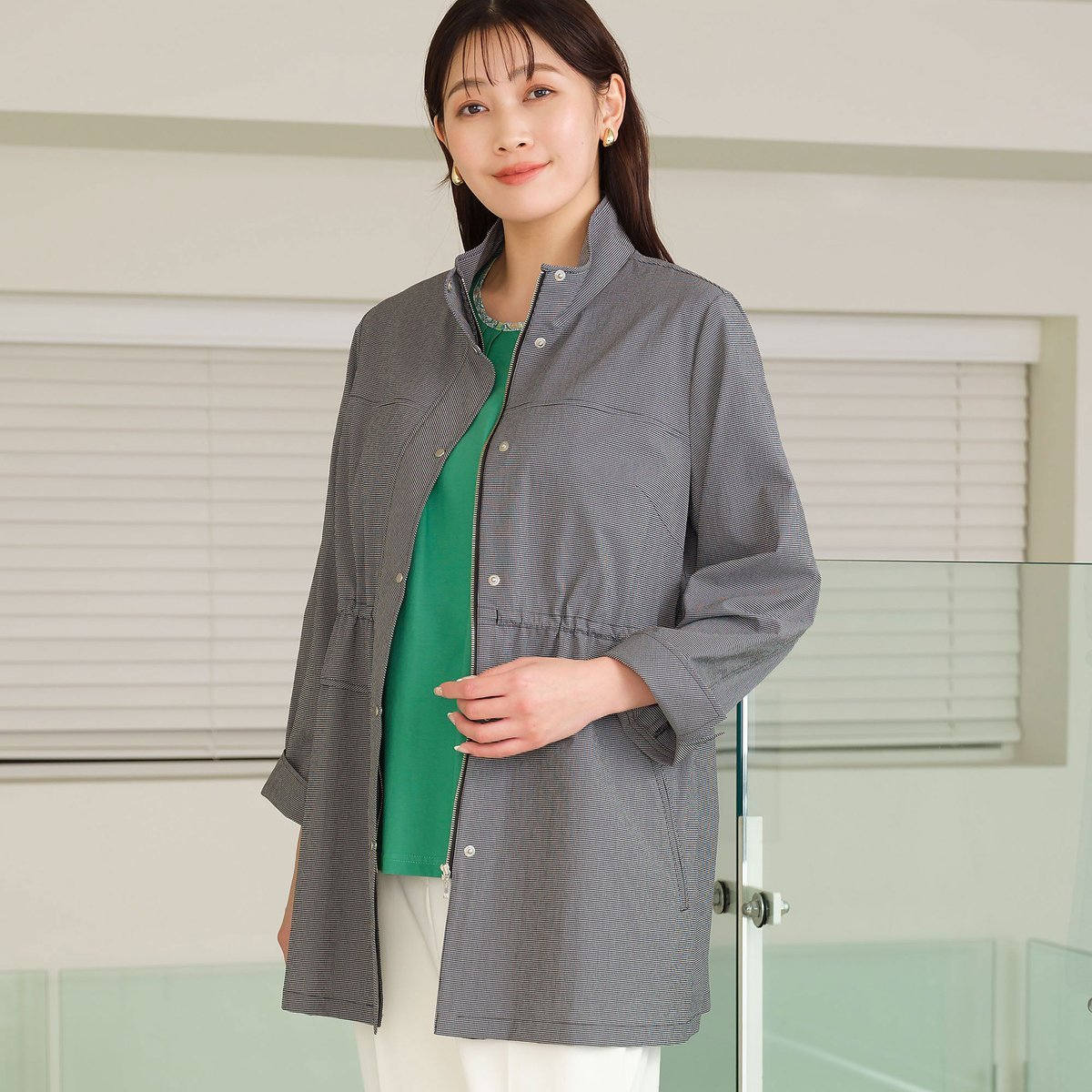 楽天市場】ギンガム チェック(コート・ジャケット|レディース 楽天市場】ギンガム チェック(コート・ジャケット|レディース