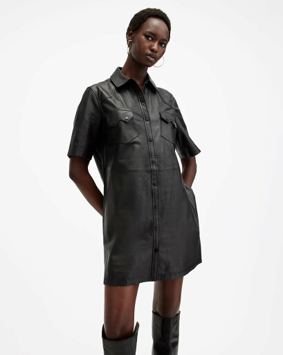 【SALE/30%OFF】ALLSAINTS (W)ROCK DRESS オールセインツ ワンピース・ドレス ドレス ブラック【送料無料】 【SALE/30%OFF】ALLSAINTS (W)ROCK DRESS オールセインツ ワンピース・ドレス ドレス ブラック【送料無料】