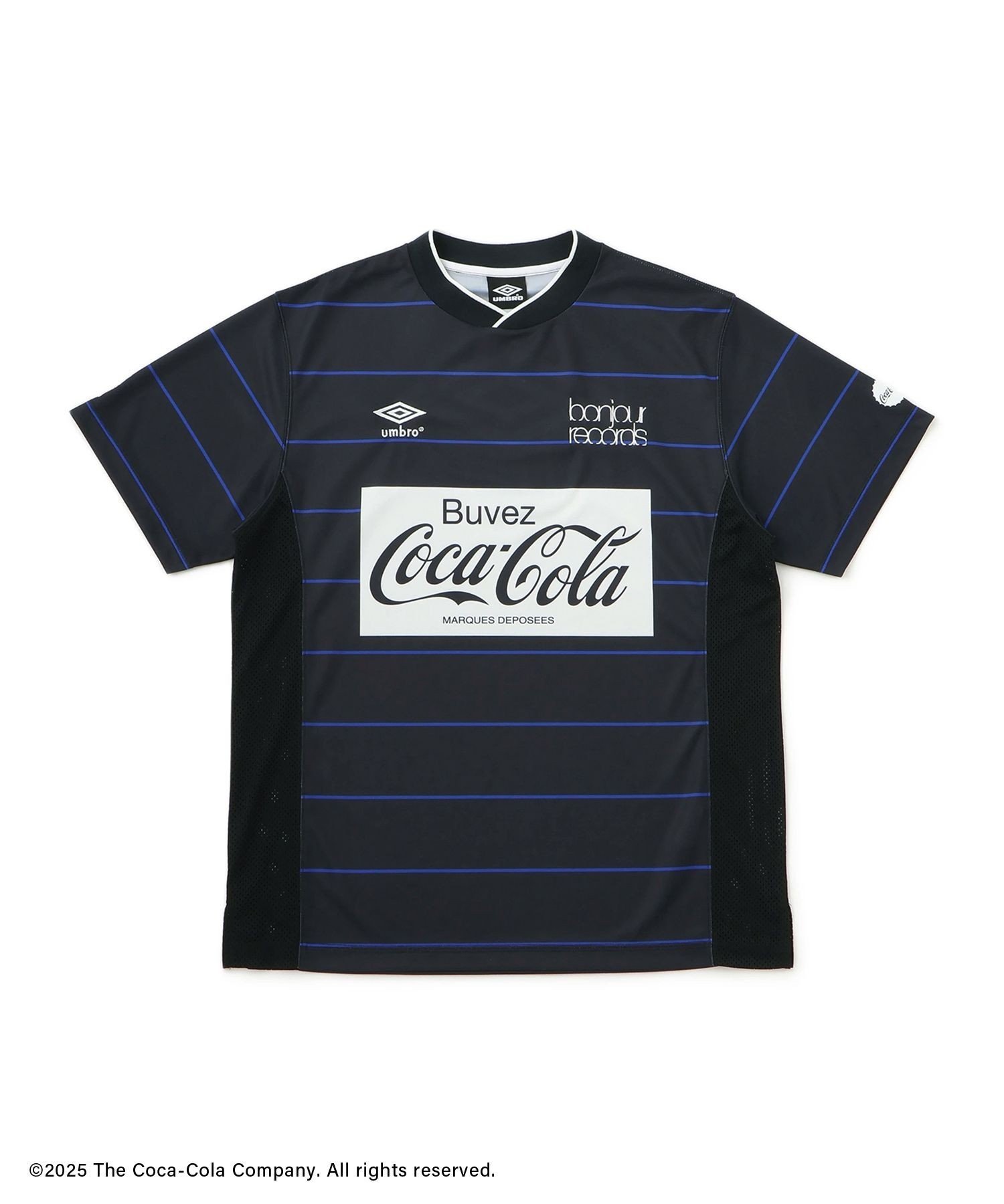 【SALE／70%OFF】bonjour records 【Coca-Cola】UMBRO*bonjour records GAME SHIRTS ボンジュールレコード トップス スウェット・トレーナー ホワイト ブラック【送料無料】