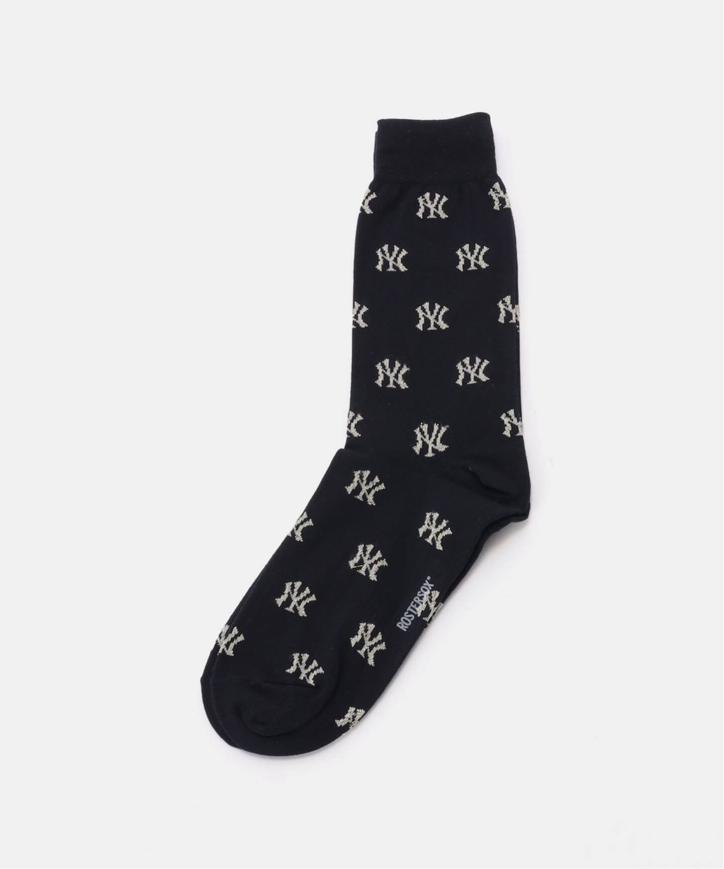 FRAMeWORK 200 MLB MONO SOCKS フレームワーク 靴下・レッグウェア 靴下 ホワイト ネイビー ブラウン