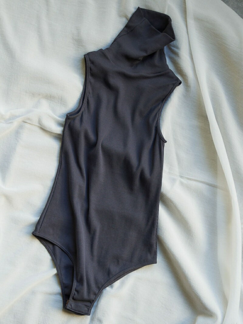 【SALE／50%OFF】Whim Gazette 【OVERNEATH】別注リブボディスーツ ウィム ガゼット インナー・ルームウェア その他のインナー・ルームウェア グレー ブルー【送料無料】のサムネイル