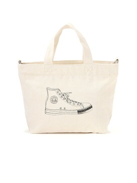 【SALE／20%OFF】CONVERSE CONVERSE/(U)CV CANVAS ALL STAR PRINT TOTEBAG ハンドサイン バッグ トートバッグ ホワイト ブラック パープル