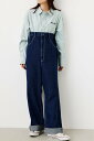 【SALE/70%OFF】RODEO CROWNS WIDE BOWL DENIM リメイクライク オールインワン ロデオクラウンズワイドボウル オールインワン...