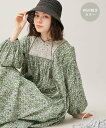 【SALE/50%OFF】ROPE' PICNIC R 【WEB限定カラー:グリーン】INDIAプリントワンピース/リンクコーデ ロペピクニック ワンピース・ド...