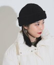【SALE/40%OFF】Ray BEAMS 【別注】CONTROL FREAK / ボア ワッチキャップ ビームス アウトレット 帽子 その他の帽子 ブラック ホワイト