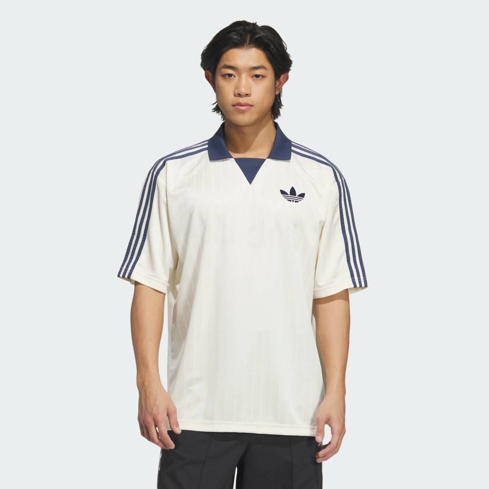adidas ポロシャツ 半袖 襟付き トレフォイルロゴ ストライプ pr3165-01_1.jpg