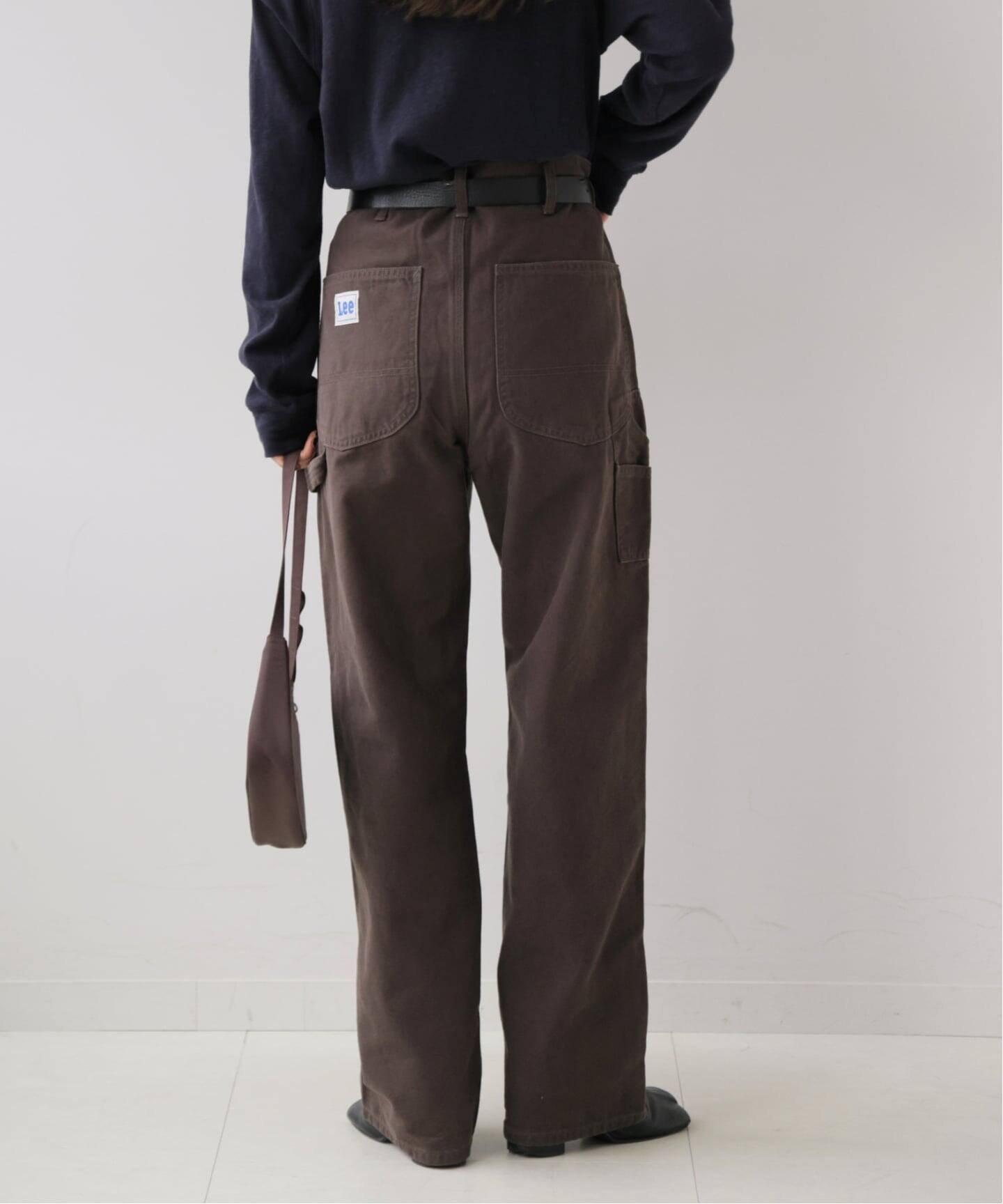 ≪予約≫Lee ex PAINTER DENIM セットアップ対応 アウトドアプロダクツユージュアルシングス パンツ ジーンズ・デニムパンツ ブラック ブラウン