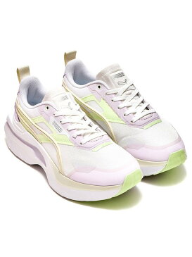 PUMA PUMA KOSMO RIDER PASTEL WNS アトモスピンク シューズ スニーカー/スリッポン ホワイト【送料無料】