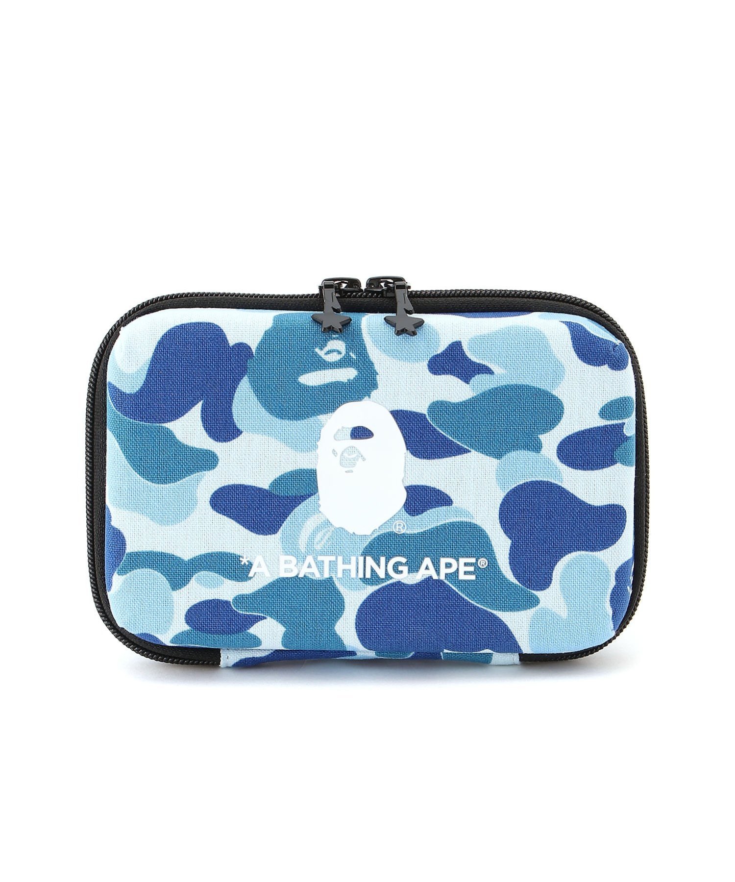 A BATHING APE ABC CAMO MOBILE STORAGE POUCH ア ベイシング エイプ 財布・ポーチ・ケース ポーチ ブルー グリーン ピンク【送料無料】