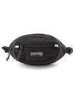 スラッシャー バッグ メンズ THRASHER THRASHER/(U)BENCHMARK WAIST BAG スラッシャー　バイ　リフルページ バッグ ボディバッグ・ウエストポーチ ブラック