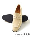 SB select SB select フェイクススエードペニーローファー シルバーバレット シューズ・靴 レースアップ・ドレスシューズ ブラウン レッド ベー...