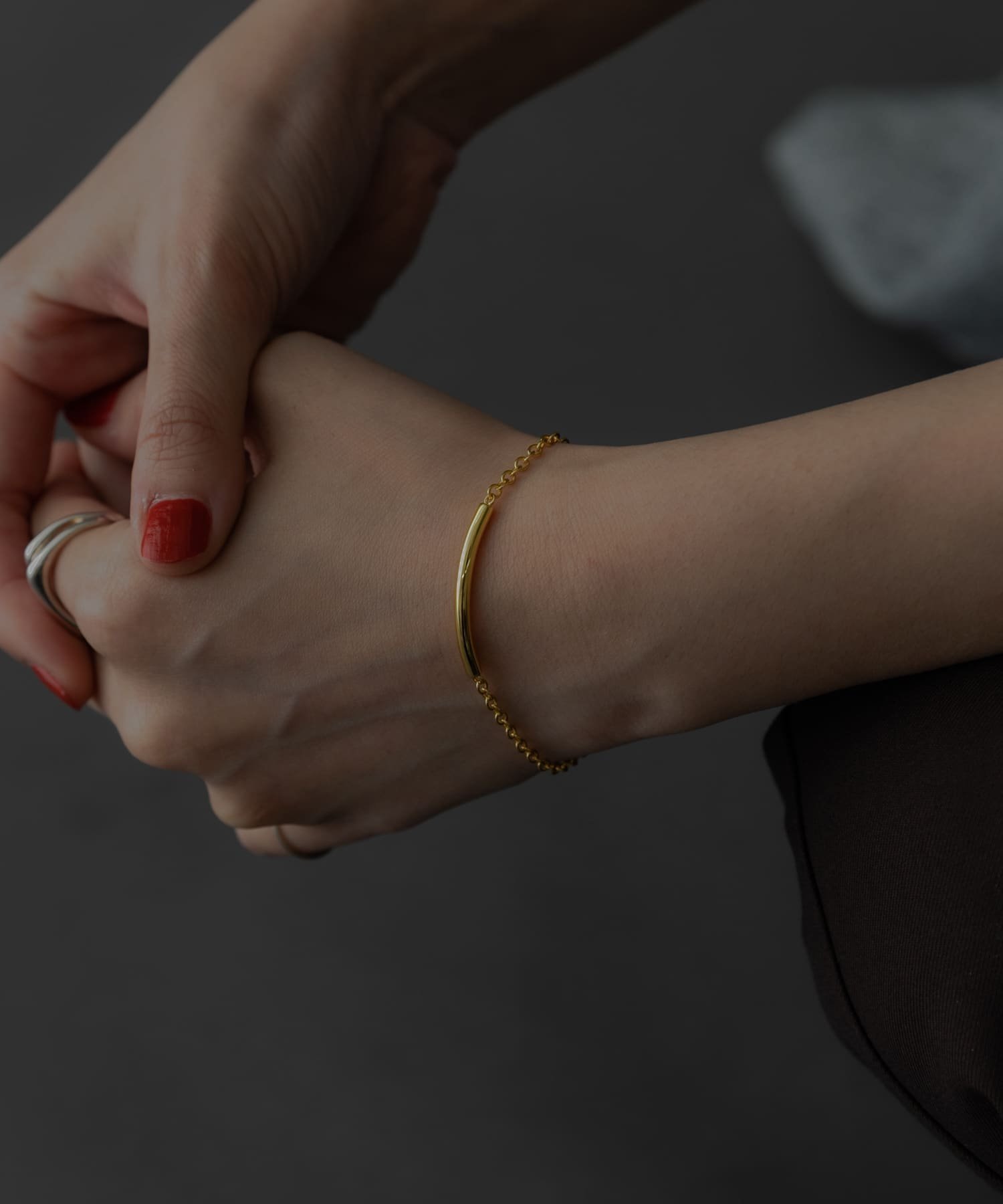 SMELLY SMELLY so' bar combination bracelet スメリー アクセサリー・腕時計 ブレスレット・バングル ゴールド【送料無料】