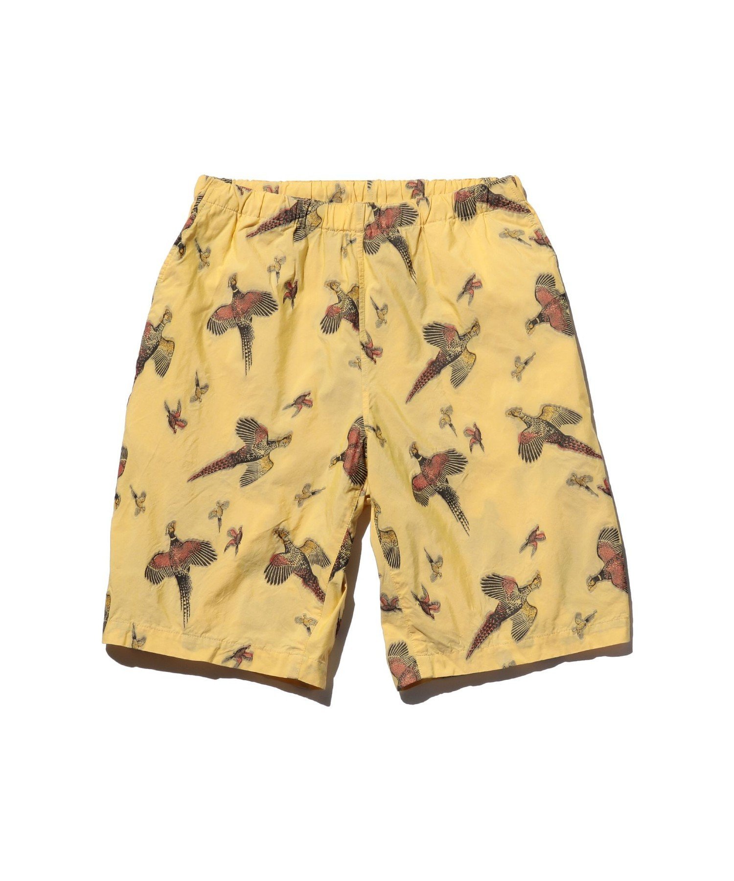 【SALE／50%OFF】BEAMS PLUS BEAMS PLUS / カット ジャカード イージー ショーツ ビームス アウトレット パンツ その他のパンツ イエロー グリーン【送料無料】