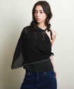 ATTISESSION <ATTISESSION>クロシェ スカーフ ビューティー&ユース ユナイテッドアローズ ファッション雑貨 スカーフ・バンダナ ホワイト...