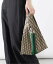 VERMEIL par iena 《追加3》VERMEIL モノグラムエコバッグmini ヴェルメイユ パー イエナ バッグ その他のバッグ グレー ブラウン【送料無料】 4,180円