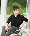 UNITED ARROWS green label relaxing Somarti カノコ ポロシャツ -遮熱・UVカット・吸水速乾- ユナイテッドアローズ グリーンレーベルリラクシング トップス ポロシャツ ブラック ネイビー【送料無料】
