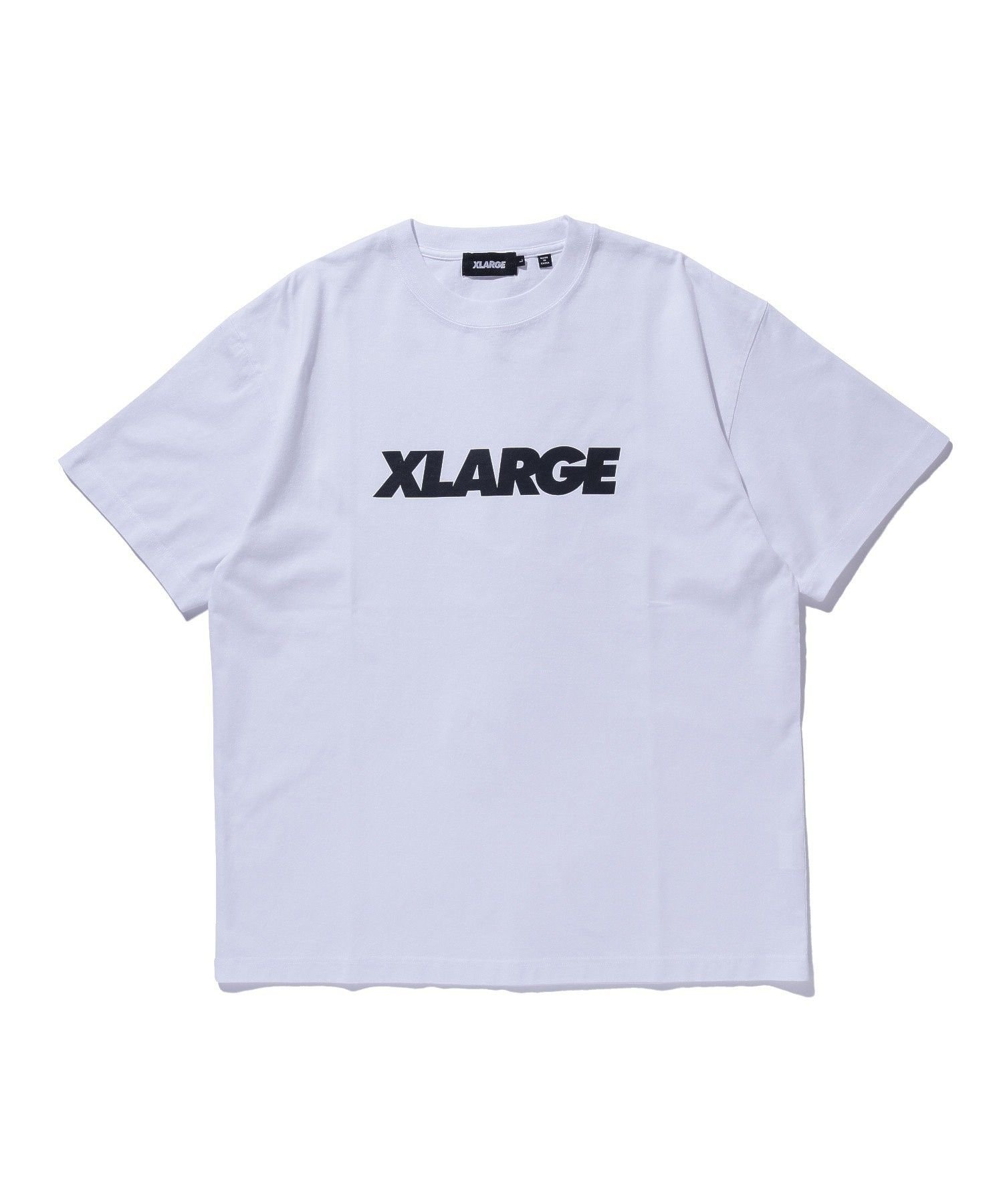 XLARGE STANDARD LOGO S/S TEE エクストララージ トップス カットソー・Tシャツ グリーン ブラウン ブラック ホワイト【送料無料】