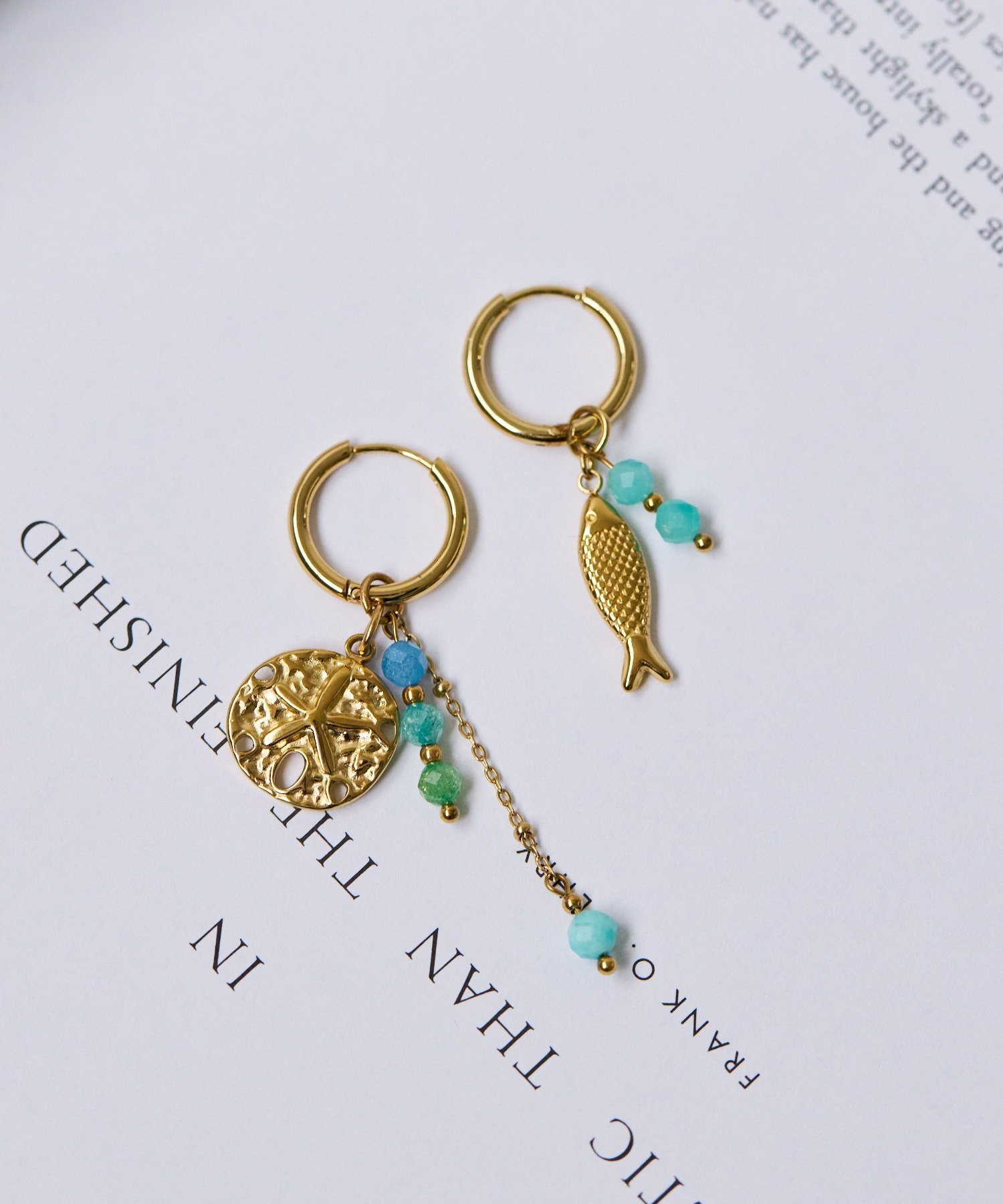 ear PAPILLONNER 《金属アレルギー対応/ステンレス》マリンピアス イア パピヨネ アクセサリー・腕時計 ピアス ゴールド【送料無料】