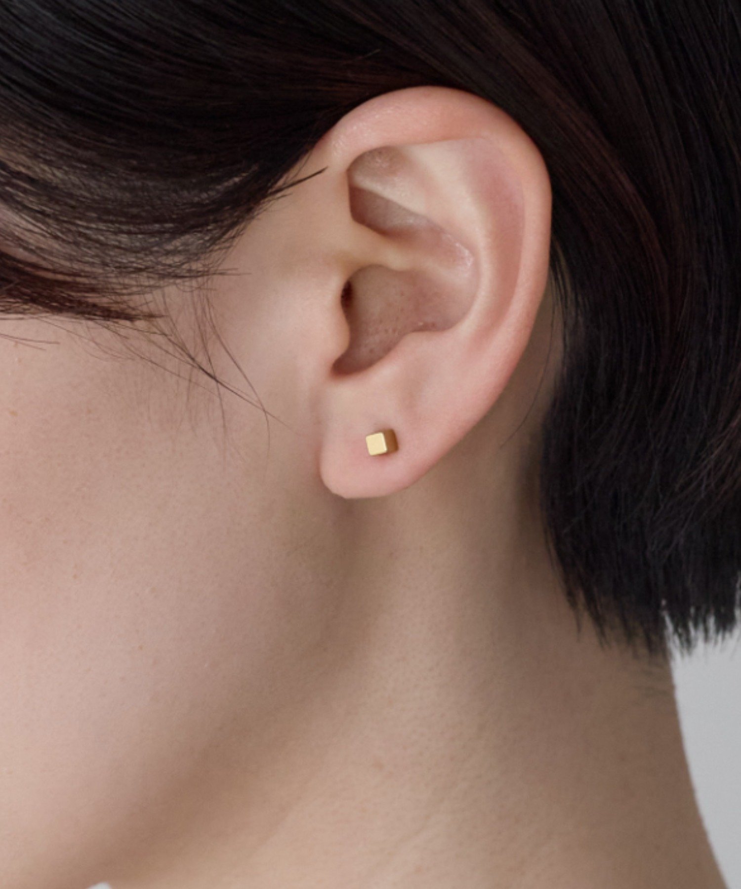 【SALE／20%OFF】ciite' 【金属アレルギー対応】シンプルスクエア ピアス シーテ アクセサリー・腕時計 ピアス シルバー ゴールド