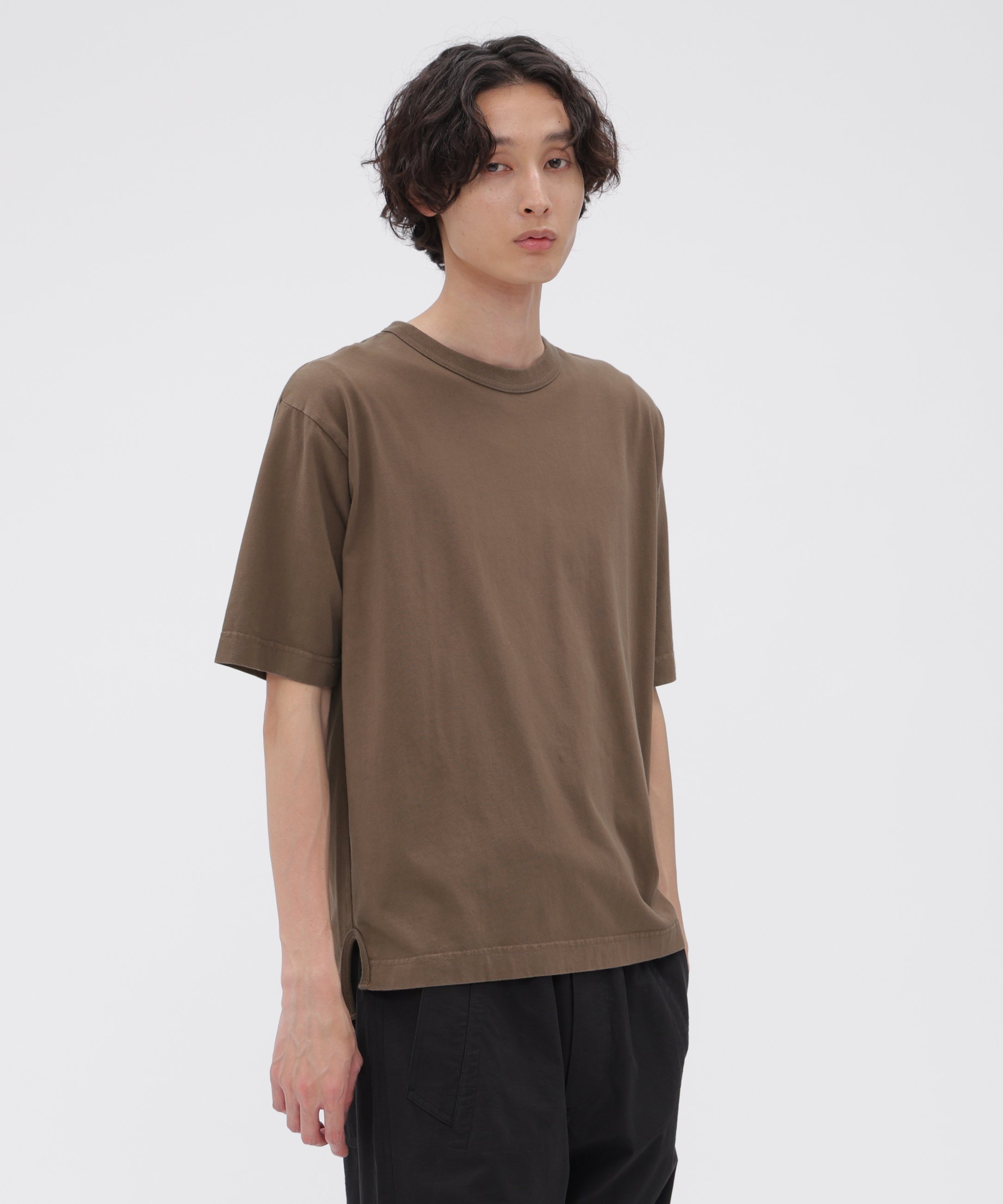 MHL. FADED ROUGH COTTON JERSEY TOP マーガレット・ハウエル トップス その他のトップス