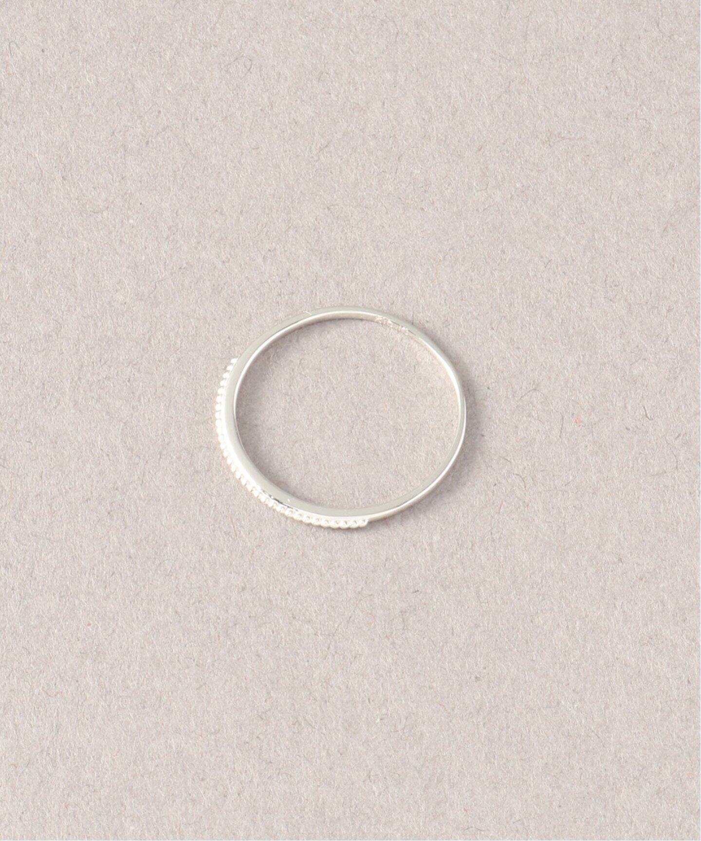 Lilas *Simple ring with milgrain detailing, WG, K10, Spick and Span, Accessories, Watches, Rings, Silver [Free Shipping]