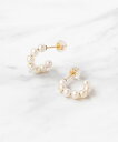 TOCCA 【WEB限定】FRILL PEARL PIERCED EARRINGS K10 淡水パール ピアス トッカ アクセサリー・腕時計 ピアス ゴールド【送料無料】