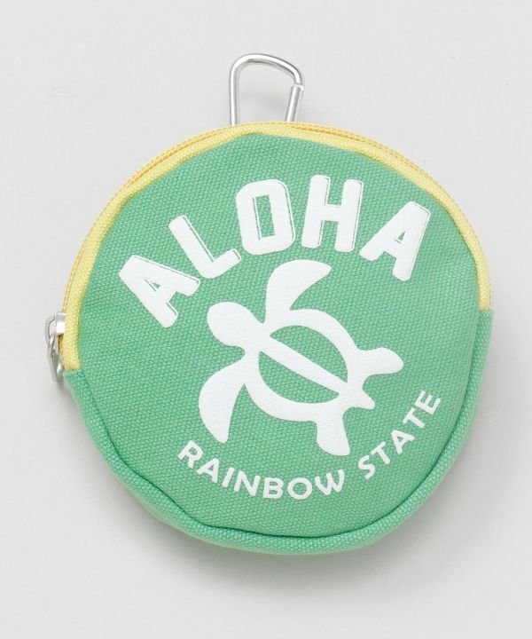 Kahiko 【カヒコ】アイカネラウンドポーチ アミナコレクション 財布・ポーチ・ケース ポーチ ブルー グリーン イエロー ピンク