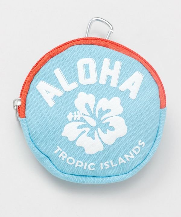 Kahiko 【カヒコ】アイカネラウンドポーチ アミナコレクション 財布・ポーチ・ケース ポーチ ブルー グリーン イエロー ピンク