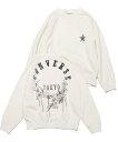 CONVERSE TOKYO CIRCLE FLOWER LOGO SWEAT コンバーストウキョウ トップス スウェット・トレーナー ブラック ピンク ホワイト【送料無料】