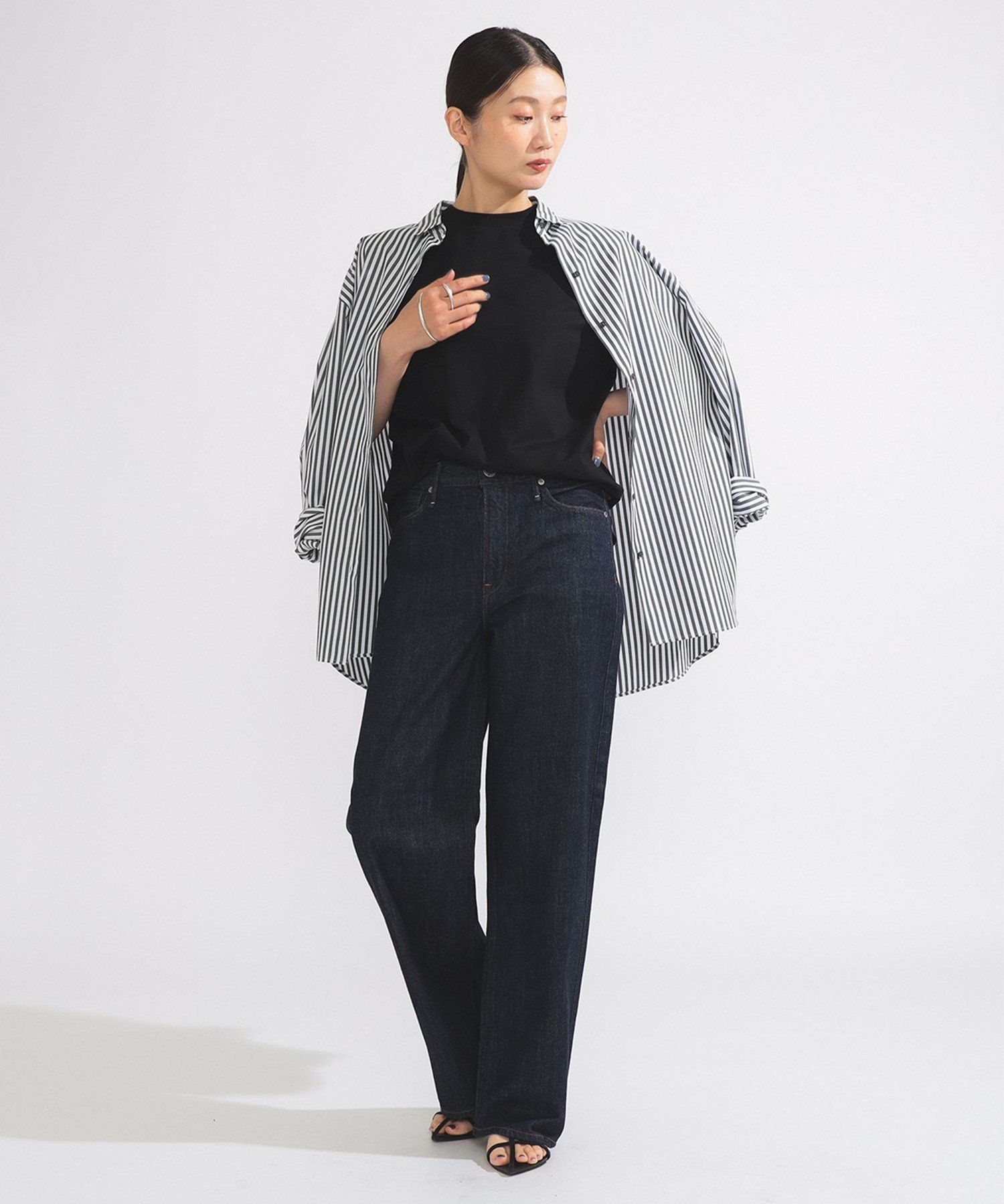 Demi-Luxe BEAMS 【別注】upper hights / THE NIECE MIDRISE デニムパンツ デミルクス ビームス パンツ ジーンズ・デニムパンツ【送料無料】