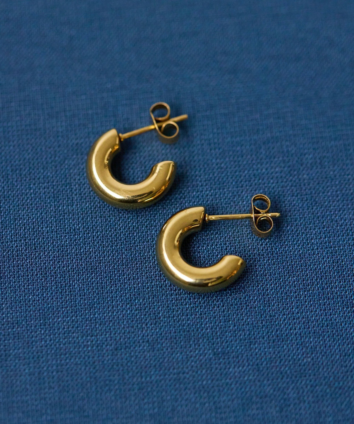 ear PAPILLONNER 《金属アレルギー対応/ステンレス》14mmフープピアス イア パピヨネ アクセサリー・腕時計 ピアス ゴールド シルバー【送料無料】