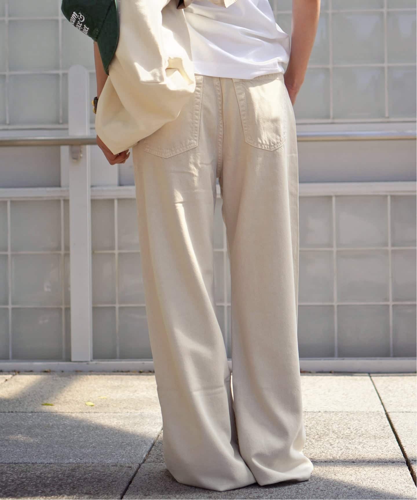 【ICON DENIM/アイコンデニム】DEBBY DENIM(DESERT) エーピーストゥディオ パンツ ジーンズ・デニムパンツ ベージュ
