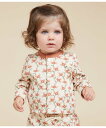 【SALE／20 OFF】PETIT BATEAU チュビックキルティングプリントカーディガン プチバトー トップス カーディガン ホワイト【送料無料】