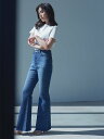 anuans Semi flare denim AjAX pc W[YEfjpc u[ x[Wyz