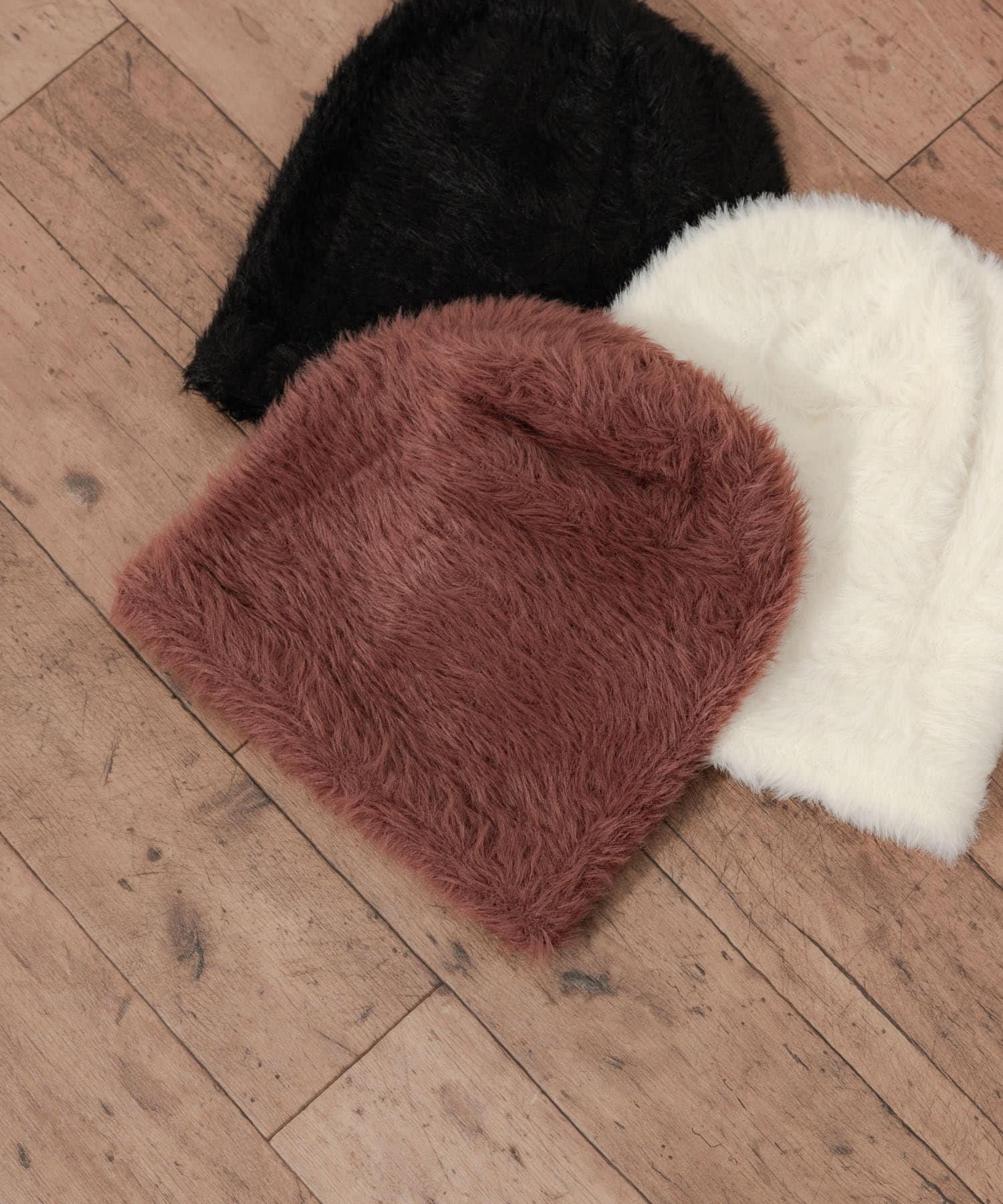 【SALE/50% OFF】SMELLY Shaggy Beanie - Smelly Hat, Knit Hat/Beanie - Black, Brown
