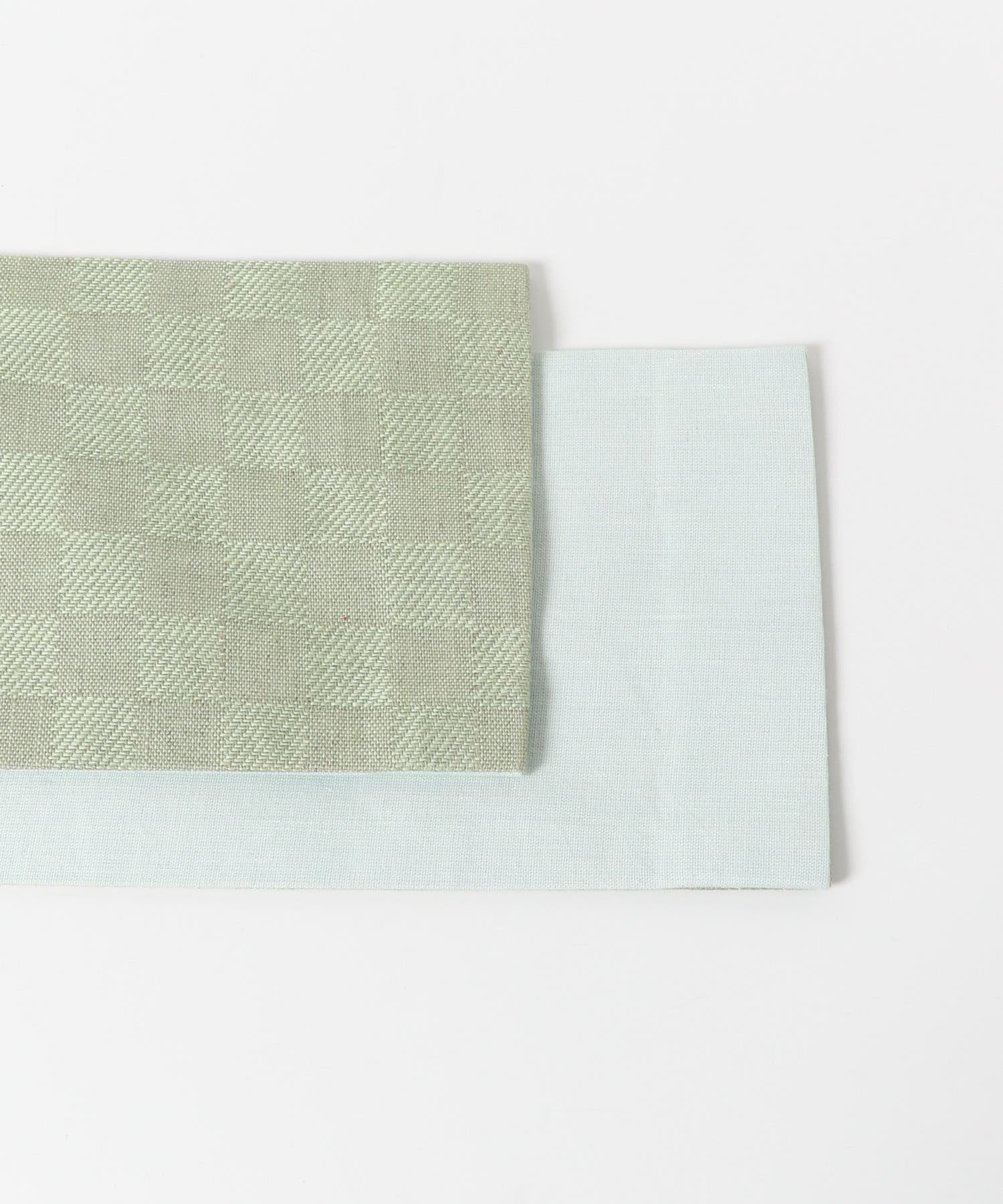 URBAN RESEARCH ROSSO 市松柄麻帯 アーバンリサーチロッソ 着物・浴衣・和装小物 浴衣 グリーン【送料無料】