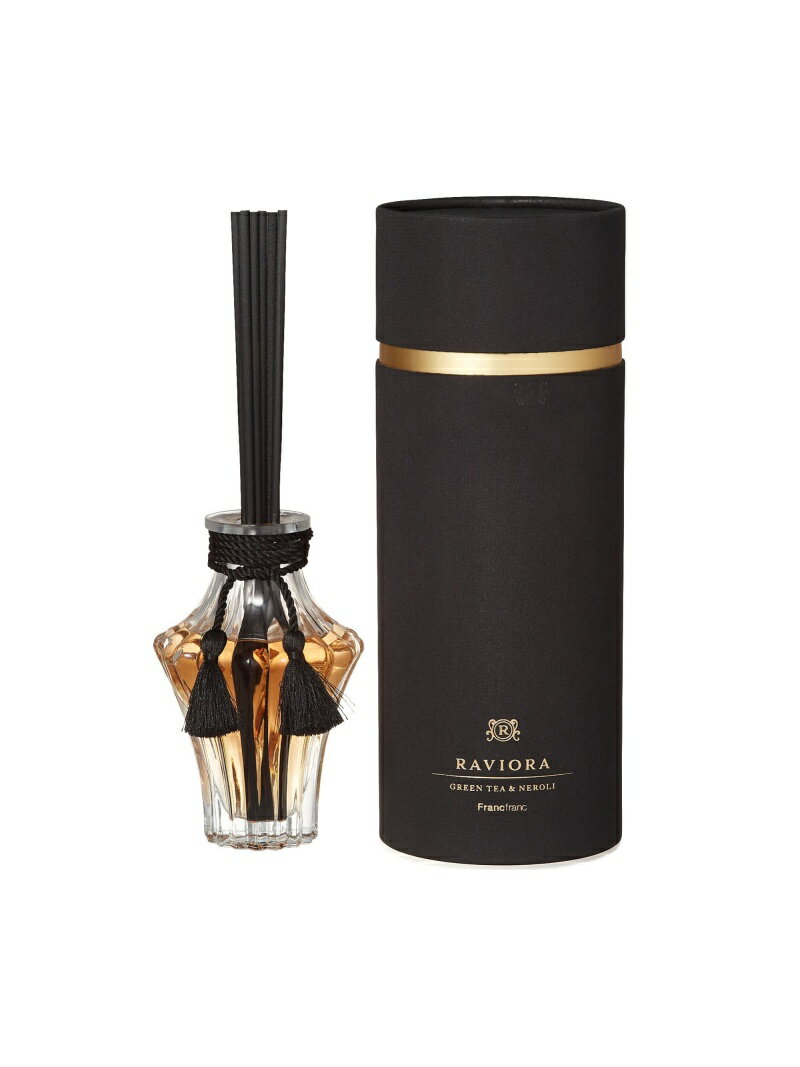 【SALE／60%OFF】Francfranc ラヴィオーラ ルームフレグランス(グリーンティー&ネロリ) フランフラン インテリア・生活雑貨 ディフューザー・お香・アロマオイル・キャンドル ブラックのサムネイル