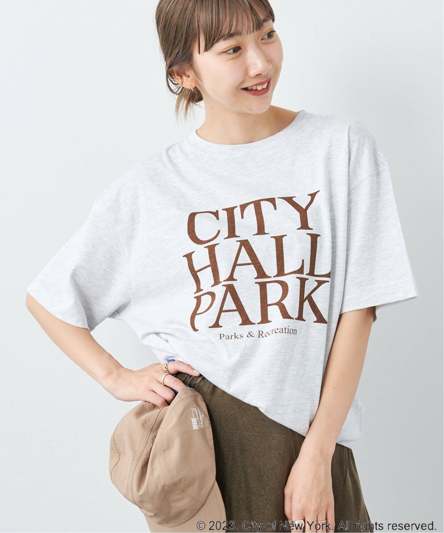 plage NYC logoTシャツ プラージュ トップス カットソー・Tシャツ ホワイト【送料無料】のサムネイル
