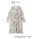 【SALE/20%OFF】tsumori chisato SLEEP ツモリチサト スリープ ワンピース 長袖 ルームウェア 綿混(本体) ツモリチサトスリープ...