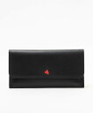 LANVIN en Bleu ランバン オン ブルー LANVIN en Bleu カルラ 薄マチ長財布 クイーポ 財布・ポーチ・ケース 財布 ネイビー グレー ブラック【送料無料】