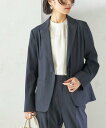SHIPS WOMEN 《予約》<手洗い可能>FUNCTIONAL テーラード ジャケット(セットアップ対応) シップス スーツ・フォーマル スーツジャケット ...